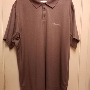 Columbia Men's Brown Polo Shirt